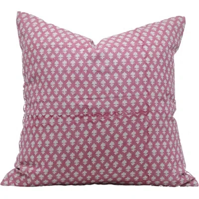 Fabdivine Luxury Handcrafted Cushion Covers For Home Dã©cor- Pink City