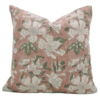 Fabdivine Luxury Handcrafted Cushion Covers For Home Décor Papaya Leaf