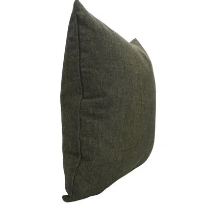 Fabdivine Minimalist Solid Cushion Cover – High-quality Fabric, Green