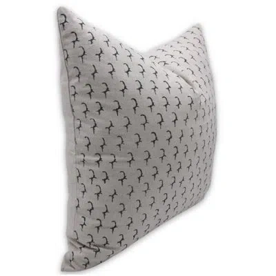 Fabdivine Throw Pillow In Black