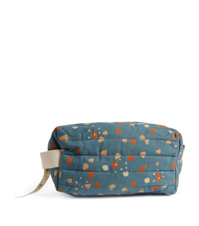 Fabelab Blue Space Print Quilted Toiletry Bag