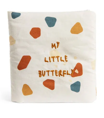 Fabelab Little Butterfly Fabric Book In Neutral