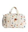 FABELAB TERRAZZO PRINT QUILTED GYM BAG