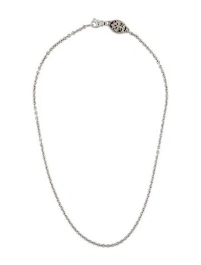 Pre-owned Fabergé 18k Chain Necklace In Multi