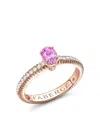 Fabergé 18k Rose Gold Colours Of Love Multi-stone Ring In Gold