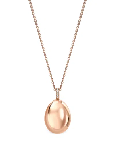 Fabergé 18kt Rose Gold Essence Diamond Pendant