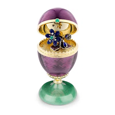 Fabergé Anemone Egg Objet In Multi