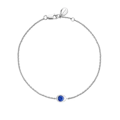 Fabergé Blue Sapphire Chain Bracelet In Metallic