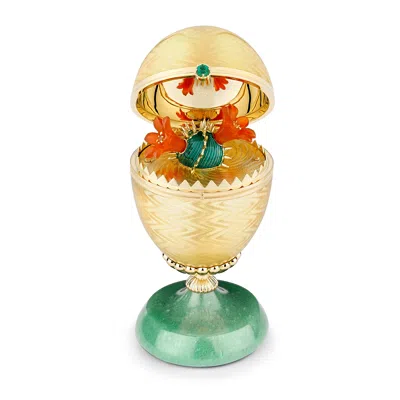 Fabergé Cactus Egg Objet In Gold