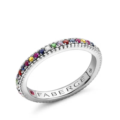 Fabergé Eternity Ring With Mixed Gemstones