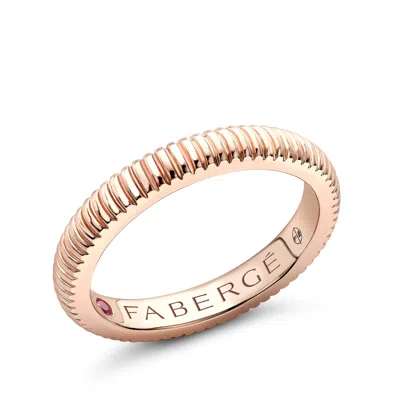 Fabergé Fluted Ring