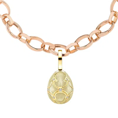 Fabergé Forever Egg Charm With Guilloché Enamel
