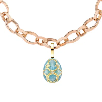 Fabergé Forever Egg Charm With Guilloché Enamel