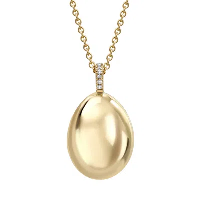 Fabergé Forever Egg Pendant In White