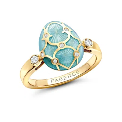 Fabergé Forever Egg Ring In Gold