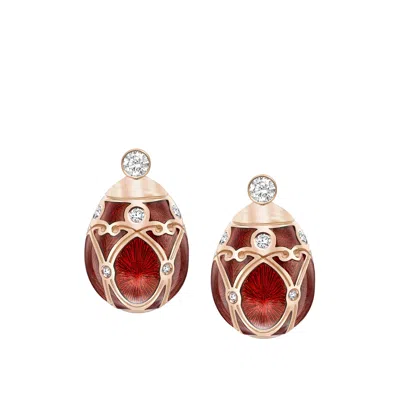 Fabergé Forever Egg Stud Earrings