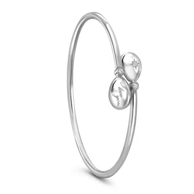 Fabergé Forever "i Love You" Crossover Bracelet