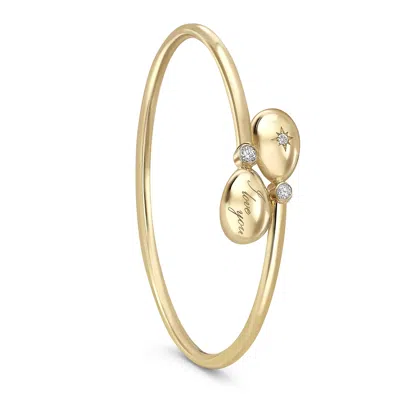 Fabergé Forever "i Love You" Crossover Bracelet