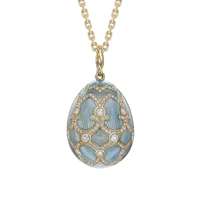 Fabergé Forever Large Egg Pendant In Black