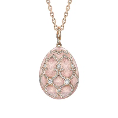 Fabergé Forever Large Egg Pendant In Purple