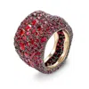 Fabergé Forever Large Ruby Ring In Red