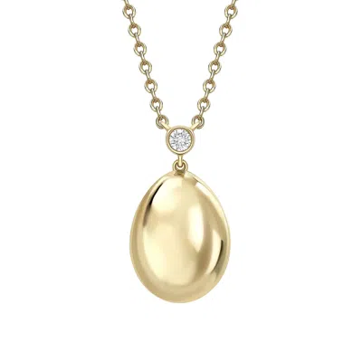 Fabergé Forever Mini Egg Pendant In Gold