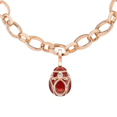 Fabergé Forever Palais Egg Charm In Purple