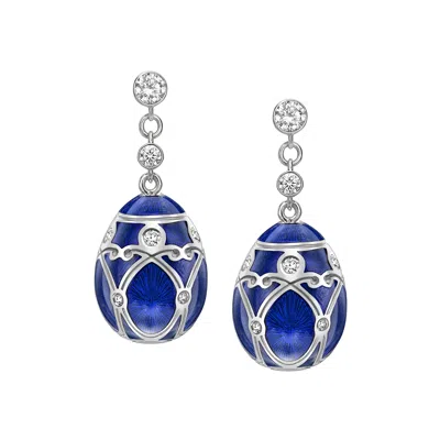 Fabergé Forever Palais Egg Drop Earrings