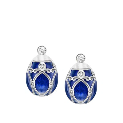 Fabergé Forever Palais Egg Stud Earrings