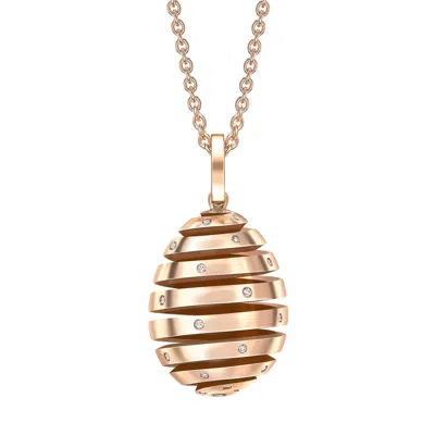 Fabergé Forever Spiral Egg Pendant
