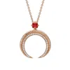 Fabergé Hilal Ruby Necklace In Gold