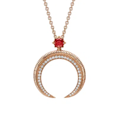 Fabergé Hilal Ruby Necklace In Multi