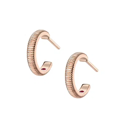 Fabergé Hoop Earrings In Gold