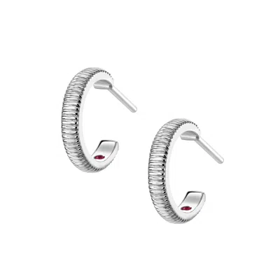 Fabergé Hoop Earrings In Metallic