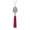 Fabergé Imperial Ruby Tassel Egg Pendant