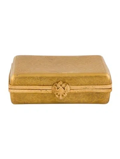Pre-owned Fabergé Limoges Porcelain Box