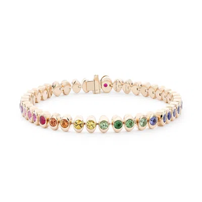 Fabergé Mixed Gemstone Tennis Bracelet