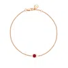 Fabergé Ruby Chain Bracelet In Gold