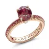 Fabergé Ruby Pavé Ring With Rubies In Purple