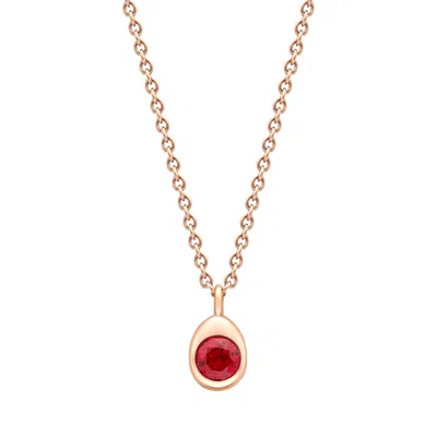 Fabergé Ruby Pendant In Gold