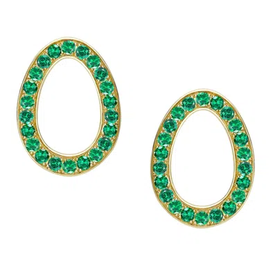 Fabergé Sasha Emerald Earrings