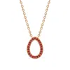 Fabergé Sasha Ruby Pendant In Pink