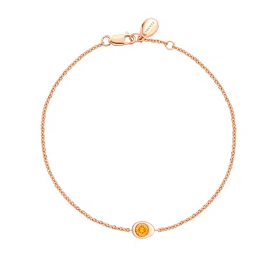 Fabergé Spessartite Chain Bracelet In Gold