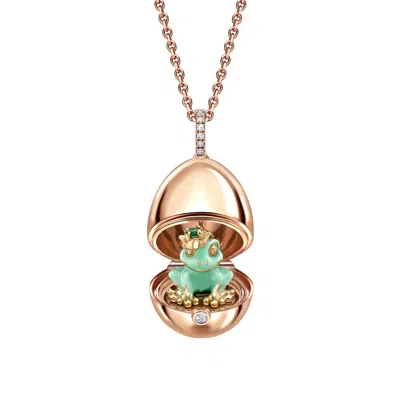Fabergé Surprise Frog Pendant