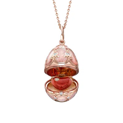 Fabergé Surprise Heart Pendant In Pattern