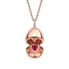 Fabergé Surprise Ruby Heart Pendant