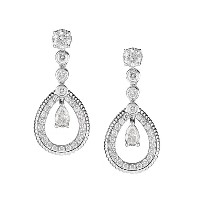 Fabergé Teardrop Diamond Earrings