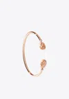 Fabergé Treillage 18-karat Rose Gold Open Bracelet With Diamonds In Rose Gold