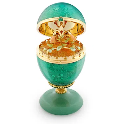 FABERGÉ TWIN FLOWER EGG OBJET