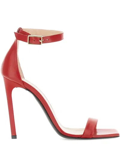 Fabi 110mm Leather Heeled Pumps
